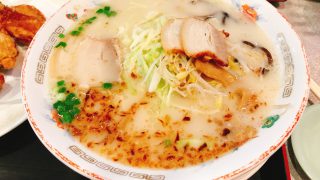 【鹿児島ラーメン】ざぼんラーメンで安定感抜群のラーメンでミネラル(塩分)チャージしてきたよ【西鹿児島駅構内食堂】